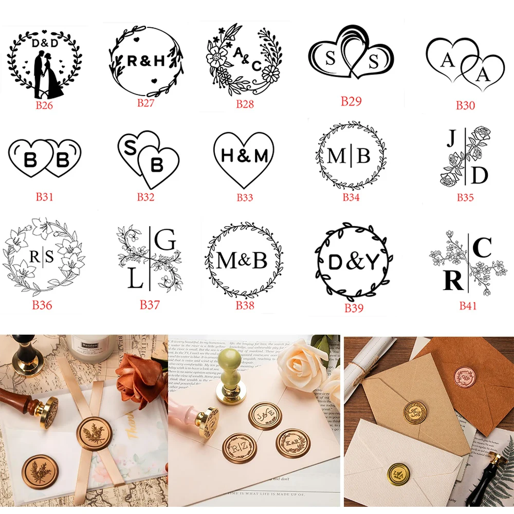 Wax Seal Letter Kit - Kit de sello de cera personalizado,