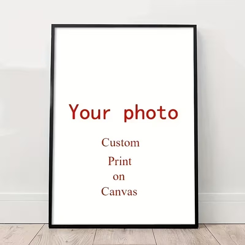 Custom Map Poster - Impresión Personalizada en Lienzo a Partir