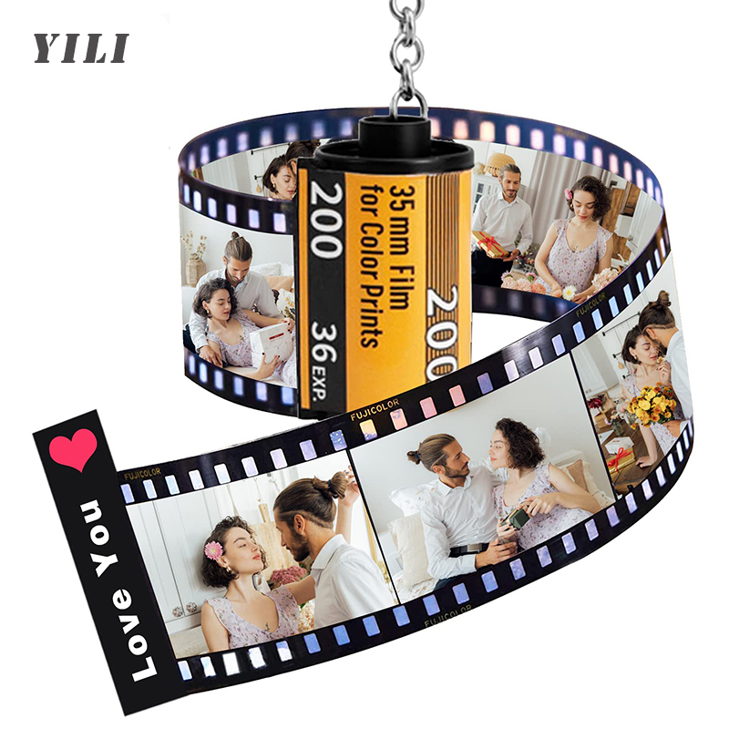 Custom Photo Book - Llaveros Personalizados con Rollo de Película