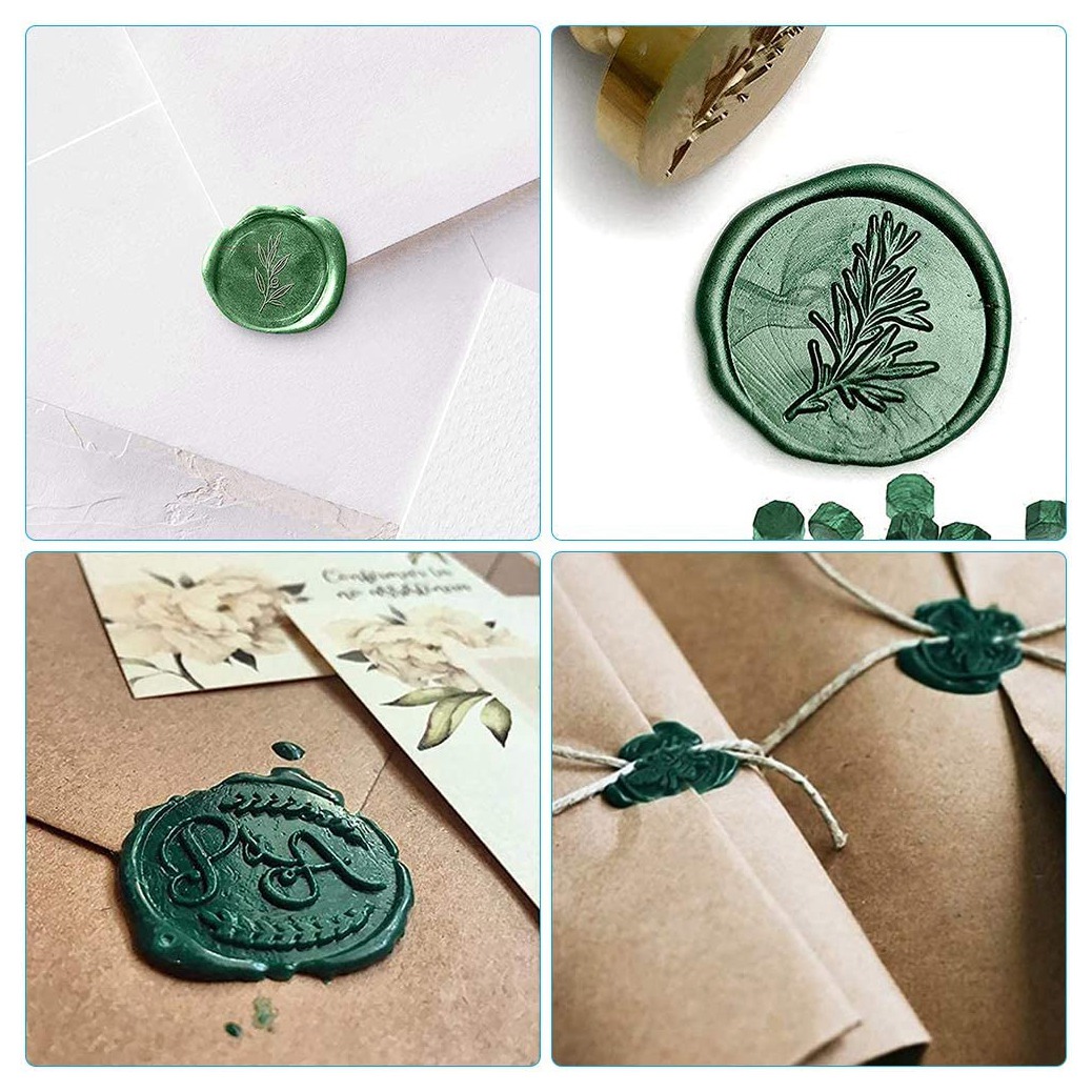 Wax Seal Letter Kit - AT84-Perlas de cera para sellar, 200