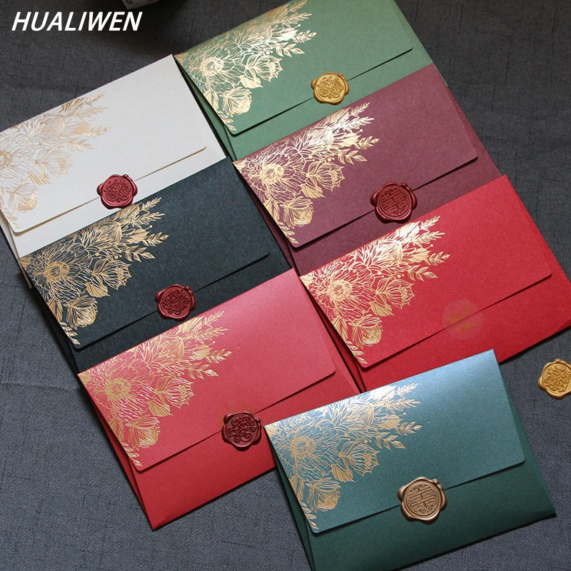 10 unids/paquete de sobres de  - Wax Seal Letter Kit reseña y precio