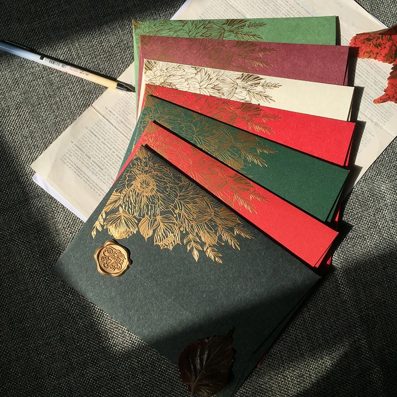 10 unids/paquete de sobres de  - Wax Seal Letter Kit reseña y precio