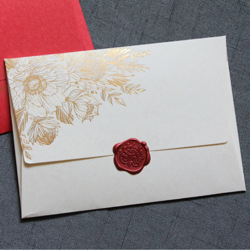 10 unids/paquete de sobres de  - Wax Seal Letter Kit reseña y precio