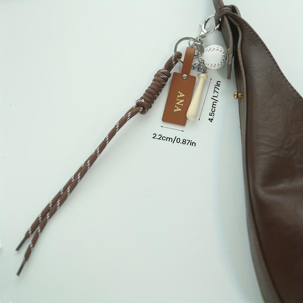 Llavero Deportivo Personalizad - Monogram Keychain Leather reseña y precio