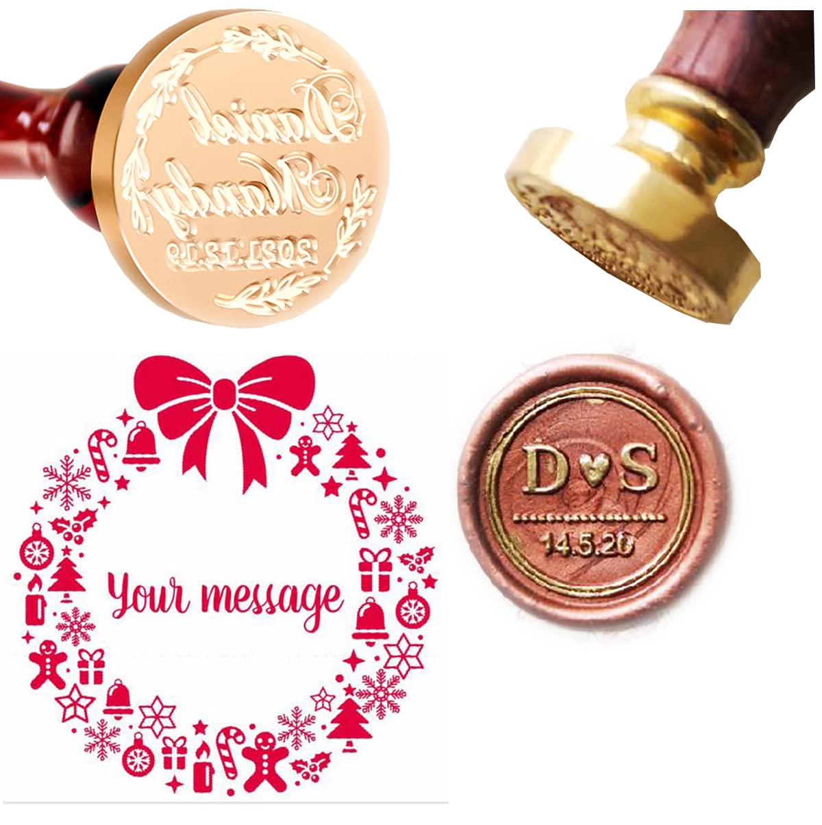 Kit de sello de cera con letra - Wax Seal Letter Kit reseña y precio