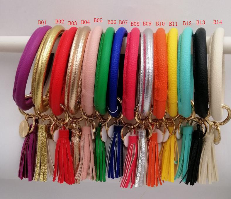 LLavero con monograma de Cactu - Monogram Keychain Leather reseña y precio