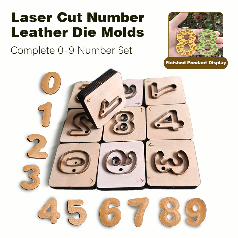 Molde de corte de cuero para l - Monogram Keychain Leather reseña y precio