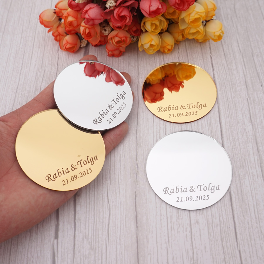 12 Uds. De recuerdos de boda p - Personalised Candle Label reseña y precio