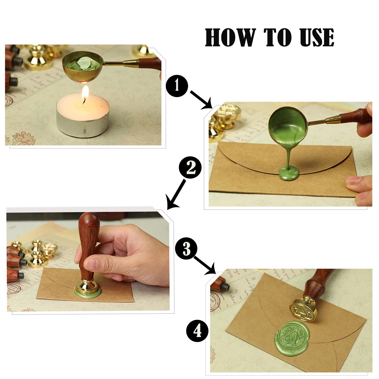 Kit de Sello de Cera con Mango - Wax Seal Letter Kit reseña y precio