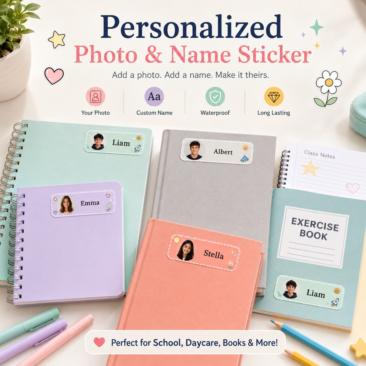 Etiquetas Personalizadas con F - Custom Photo Book reseña y precio