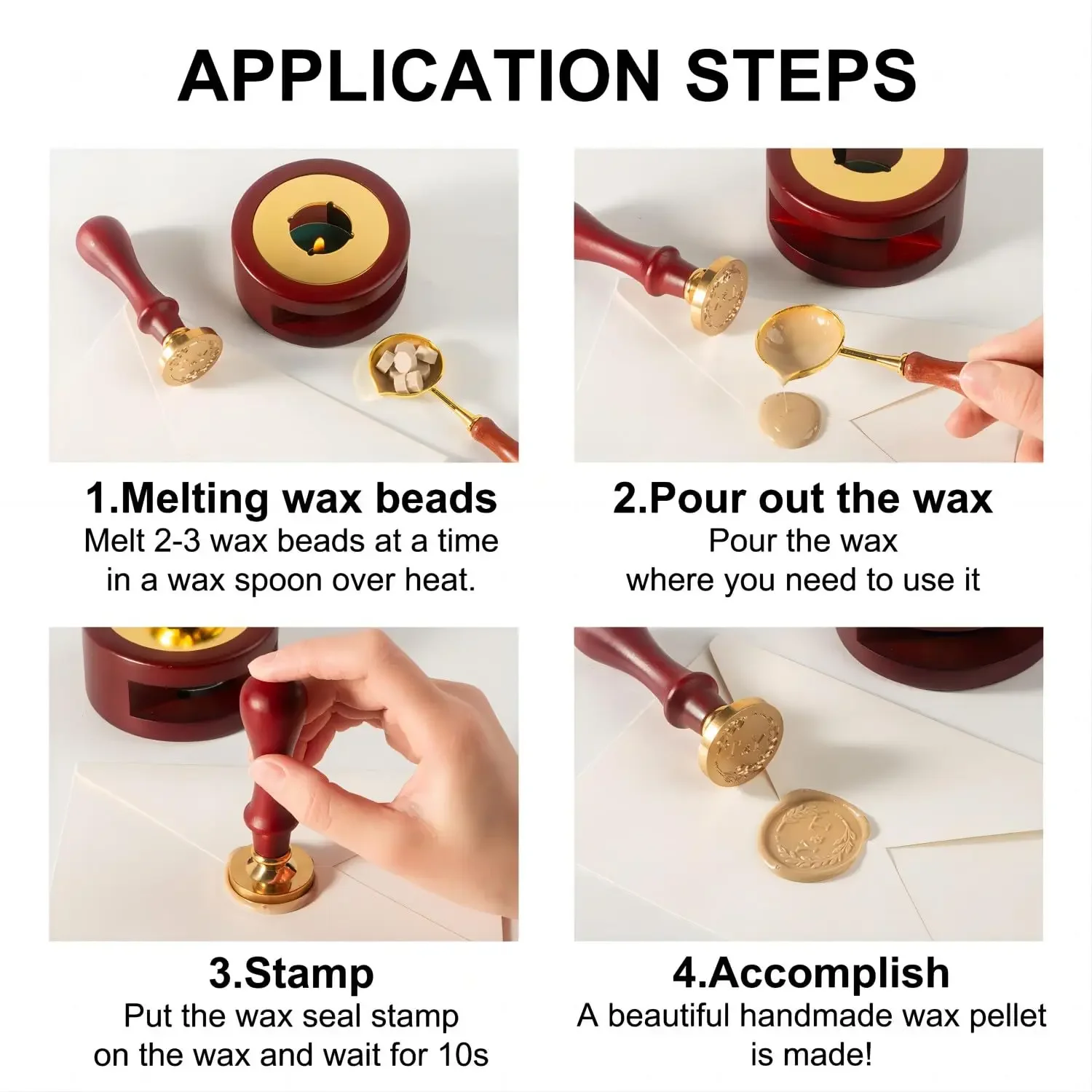 Kit de sello de cera personali - Wax Seal Letter Kit reseña y precio