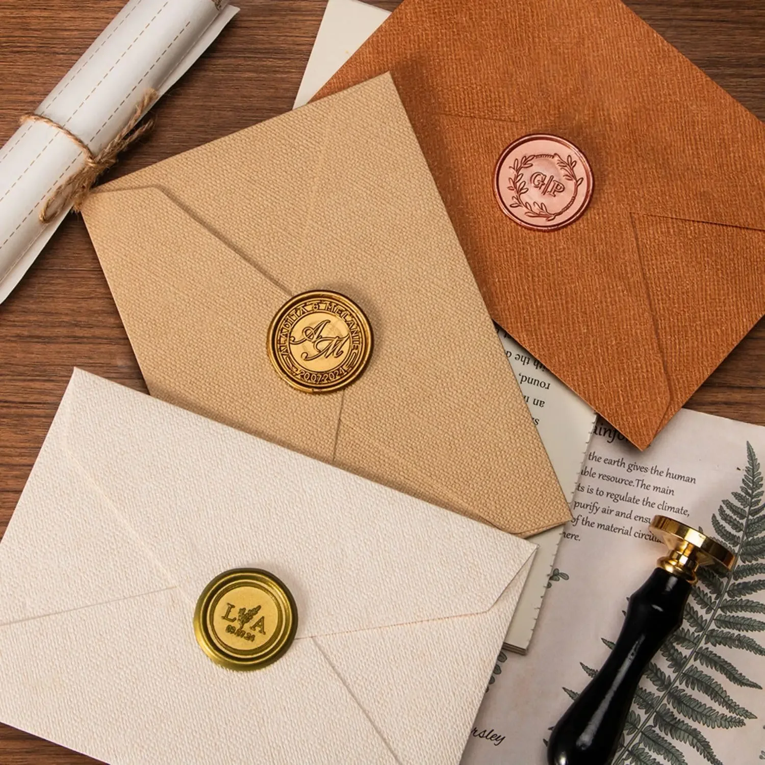 Kit de sello de cera personali - Wax Seal Letter Kit reseña y precio