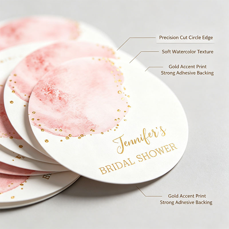 Pegatinas Redondas Personaliza - Personalized Name Box reseña y precio