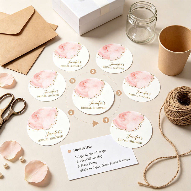 Pegatinas Redondas Personaliza - Personalized Name Box reseña y precio