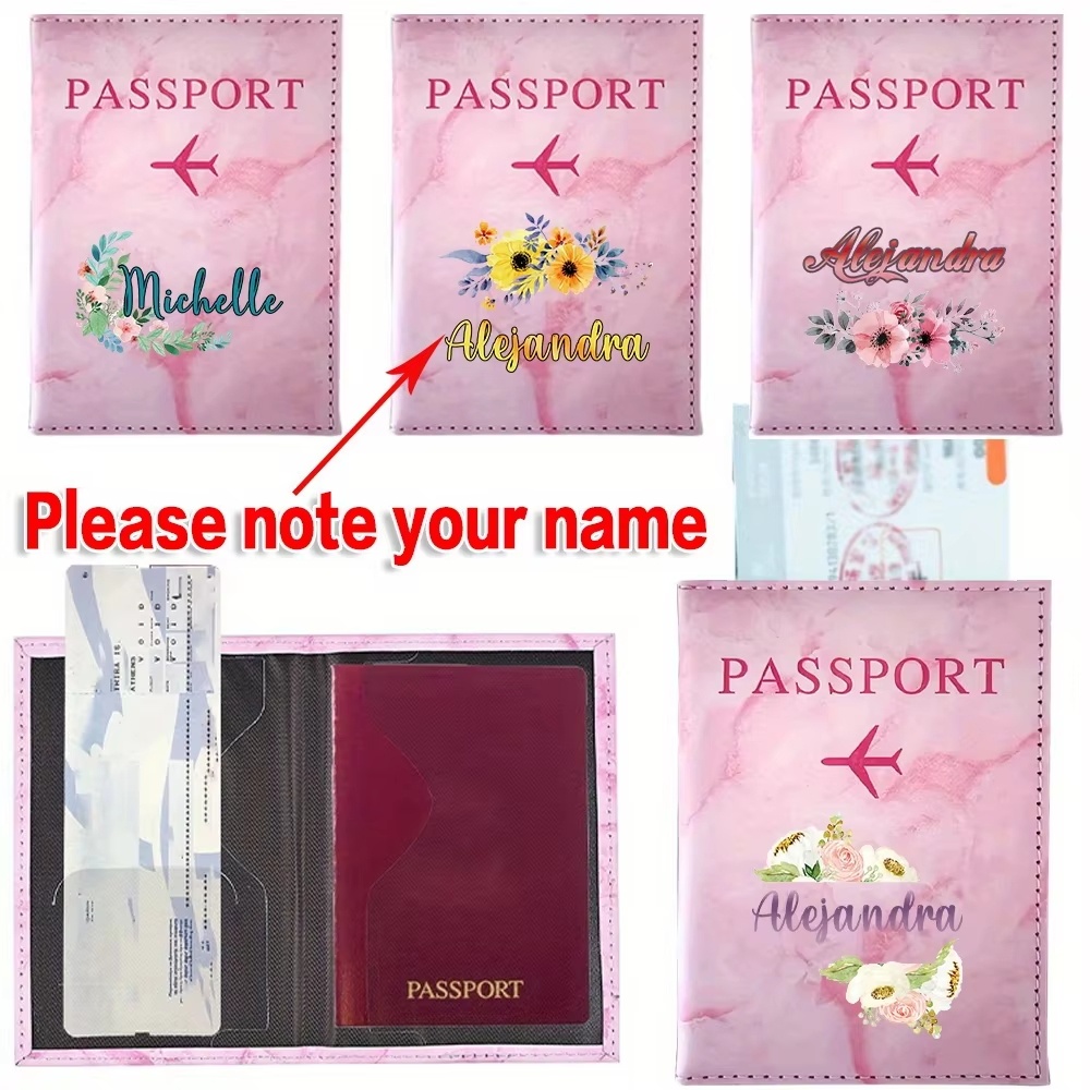 Porta Pasaportes de Cuero Sint - Personalized Name Box reseña y precio