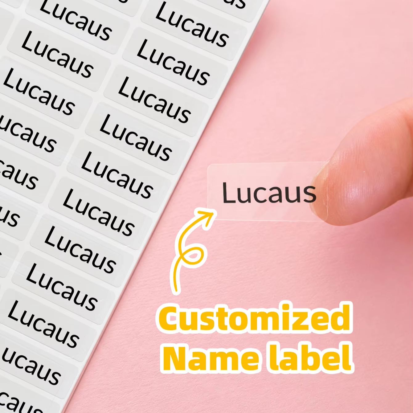 1-240 pegatinas personalizadas - Personalized Name Box reseña y precio