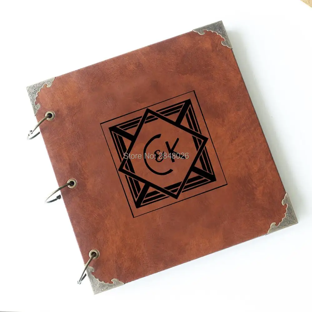Álbum de fotos de cuero grabad - Custom Photo Book reseña y precio