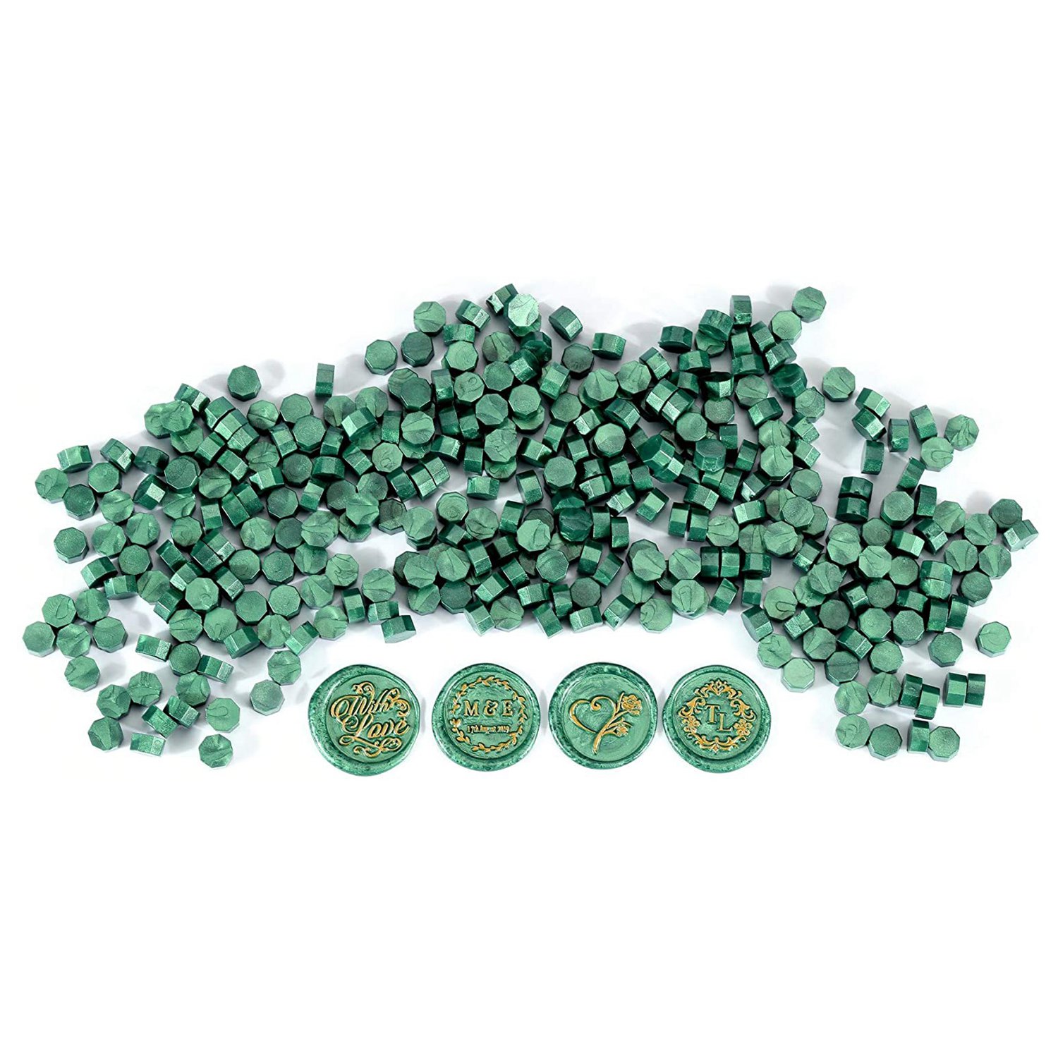 AT84-Perlas de cera para sella - Wax Seal Letter Kit reseña y precio