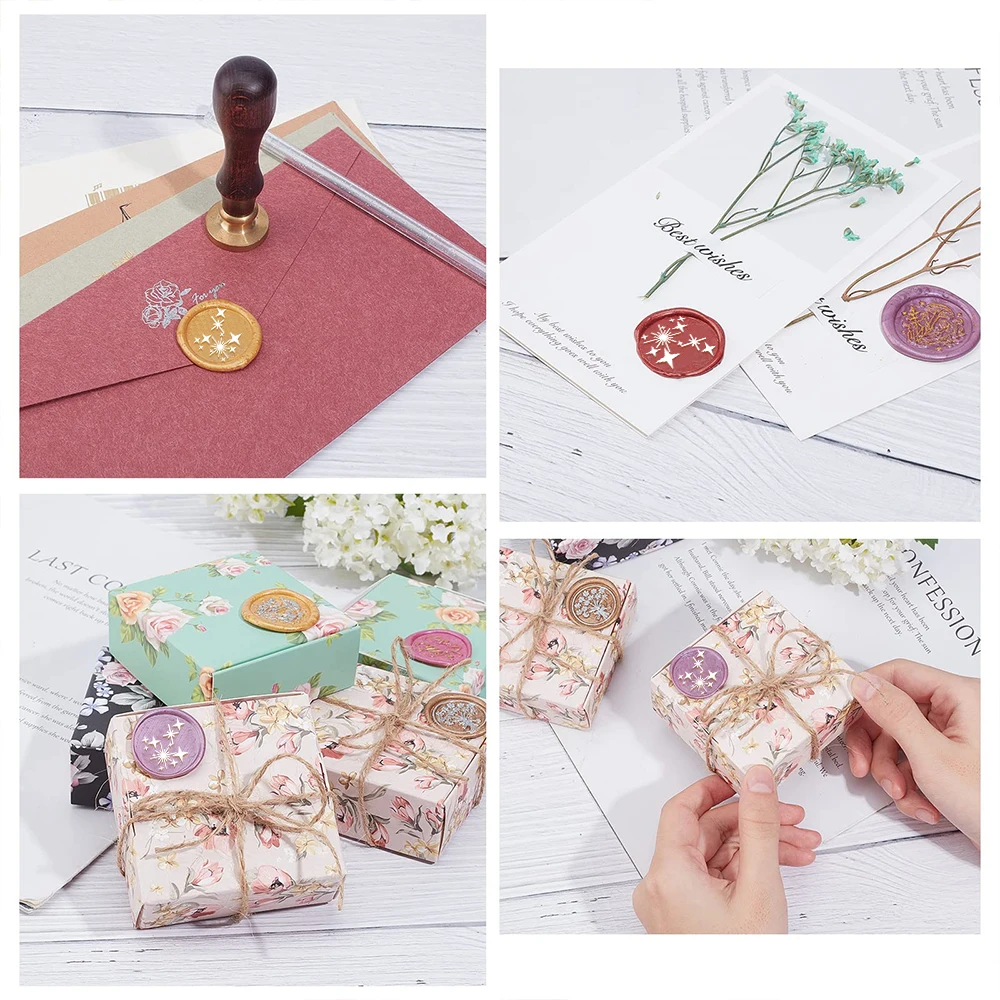Logotipo personalizado, cera d - Wax Seal Letter Kit reseña y precio